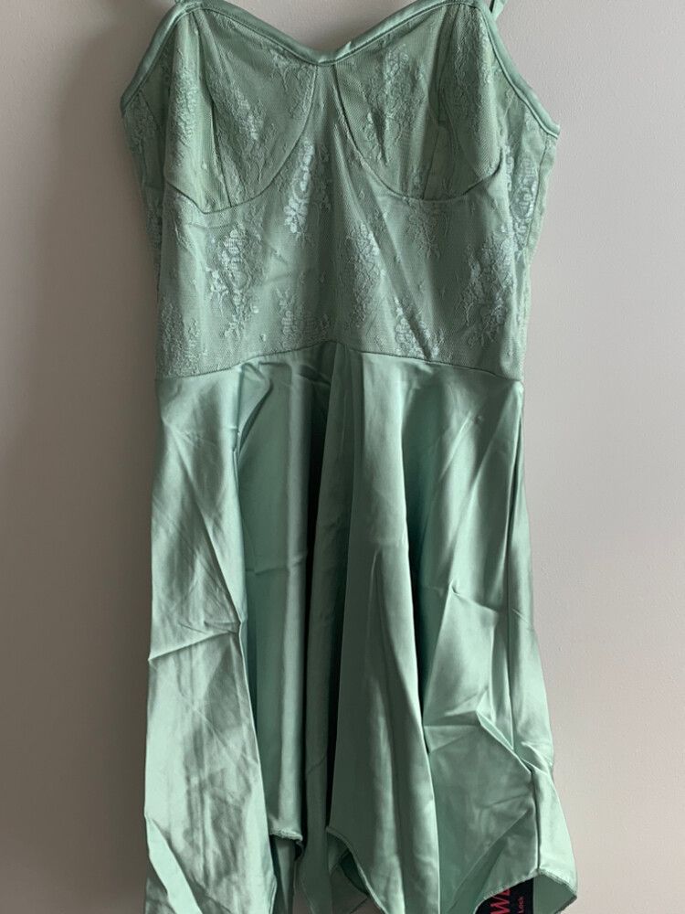 light green tinkerbell dress Keyholes Sage Green Fitted Mini Homecoming Dress – Dressesforparty