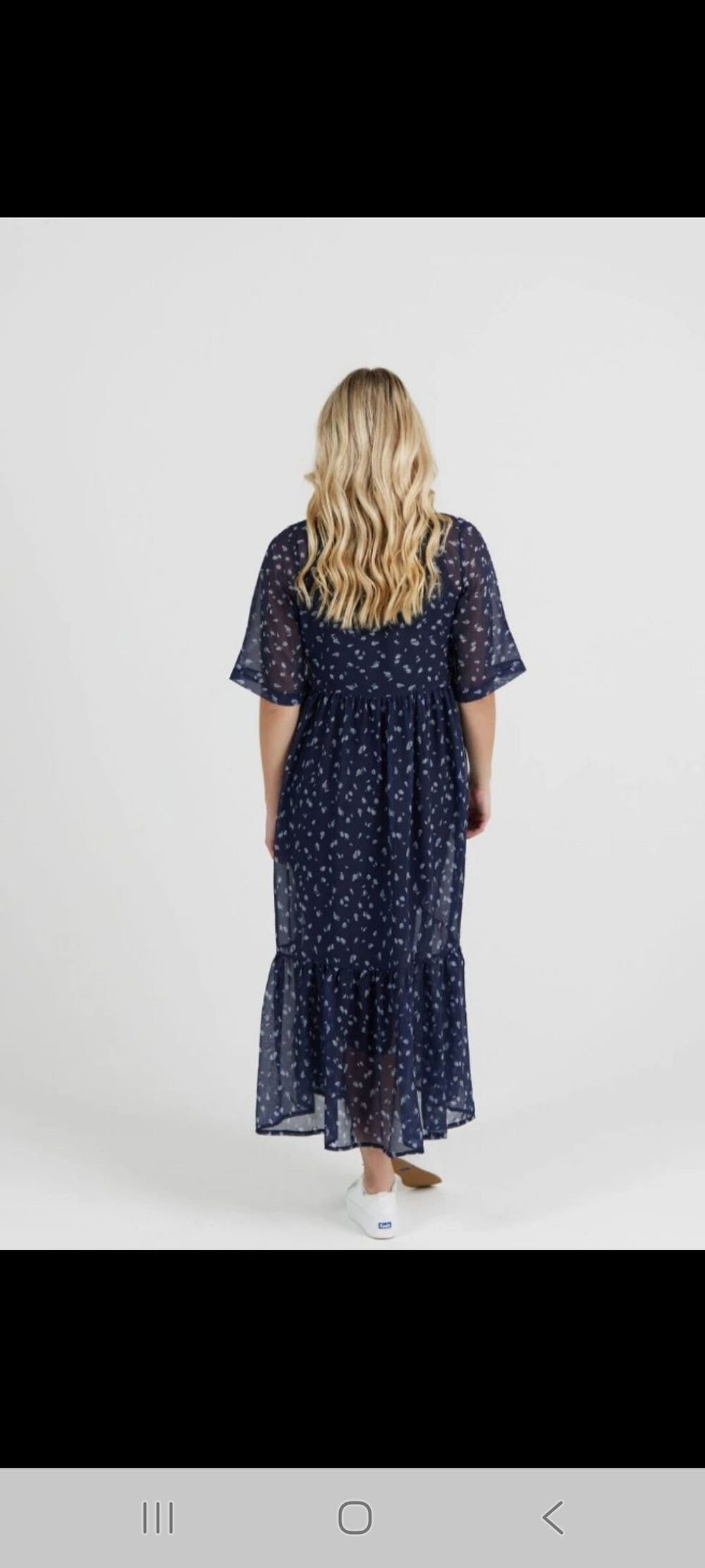 Blank space ditsi dress