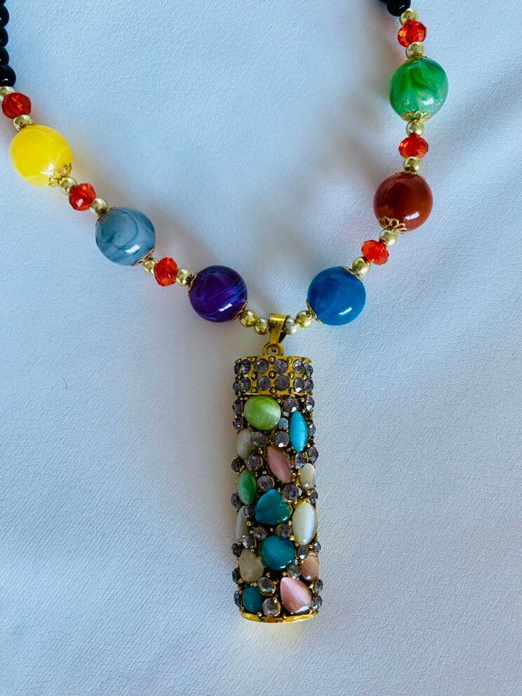 Beaded Colourful Necklace