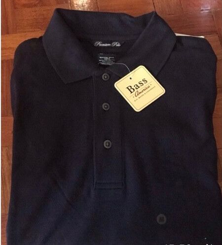 Bass America Navy Polo