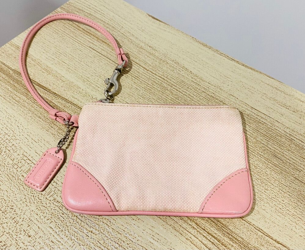 Coach Pink Wristlet