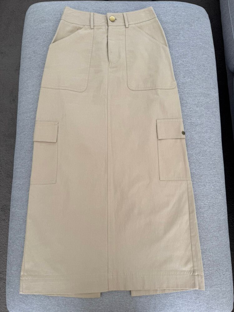 Among the Brave Beige Skirt