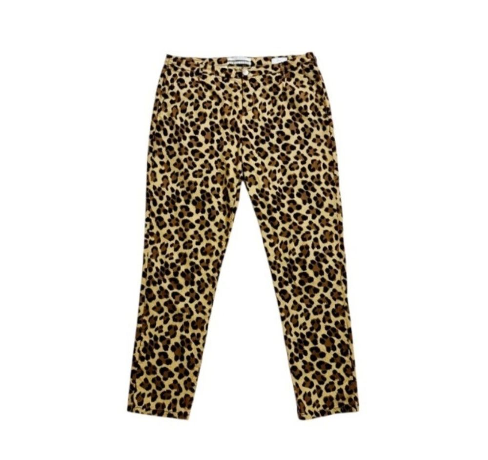 Scotch & Soda Jeans 32 Size XL Chino Trousers Leopard Print Pants