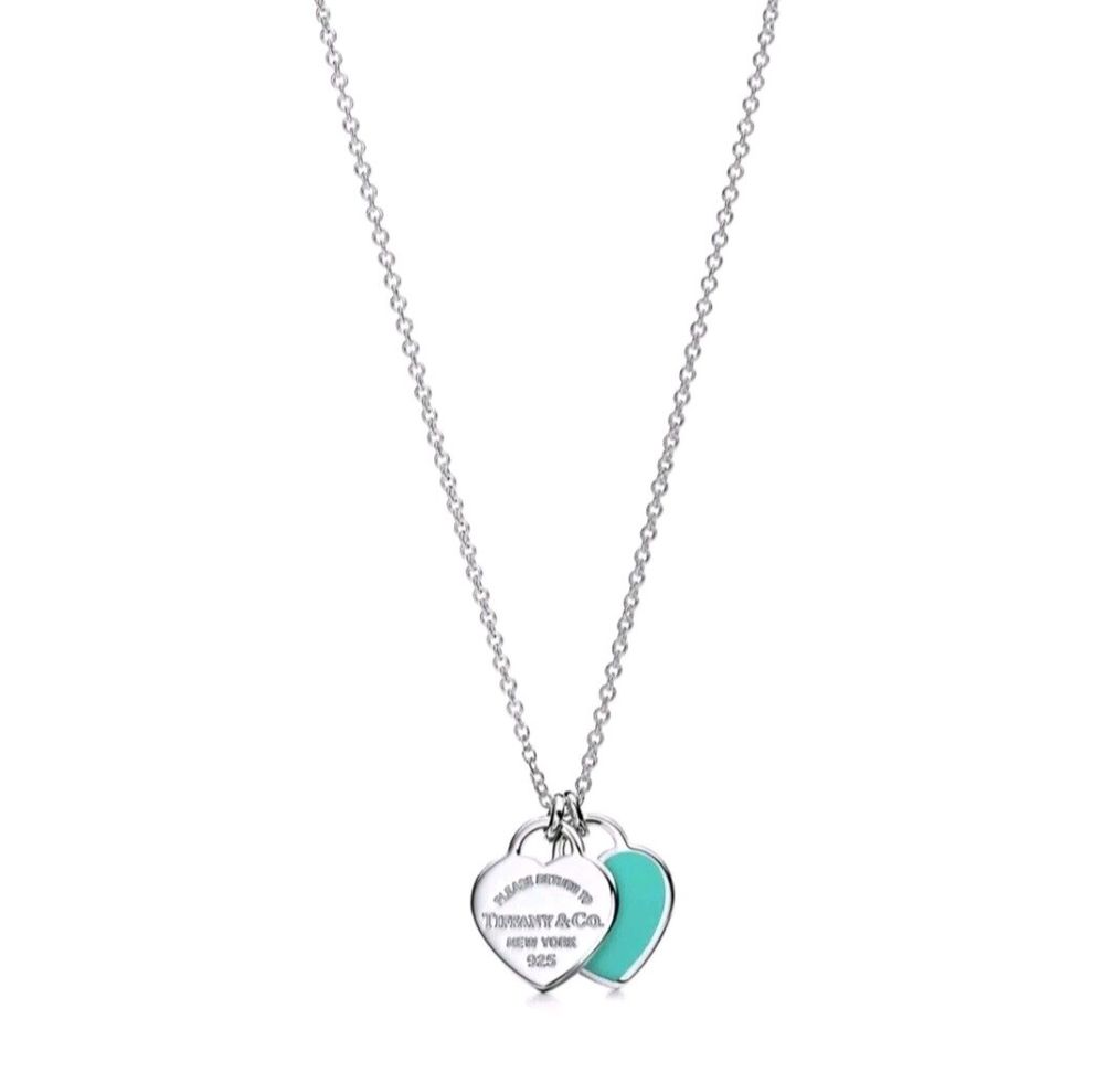 Tiffany & Co. Return To Tiffany Double Heart Tag Pendant