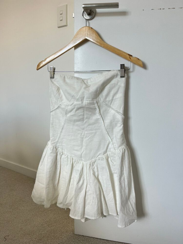 Peppermayo White Mini Dress