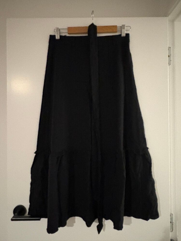 Princess Highway Black Maxi Skirt Size 10