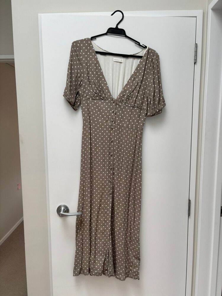 Kookai polka dot midi dress