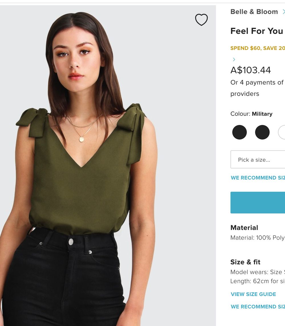 Feel For You V-Neck Top