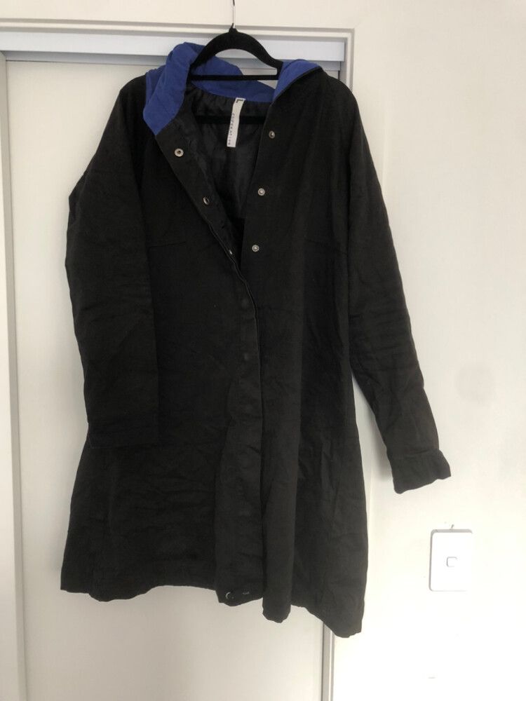 Federation Black/ Blue Coat Size 14
