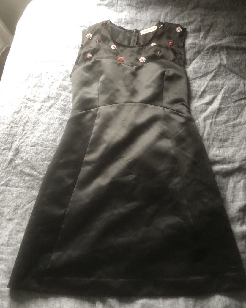 Andrea Moore Black Mini Dress