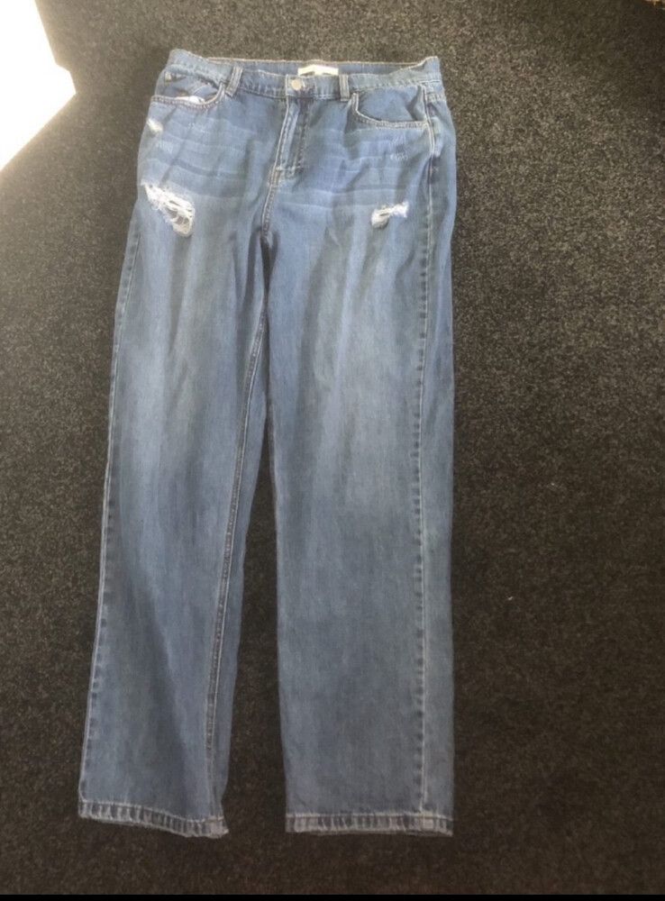 MAX Blue Ripped Jeans Size 14