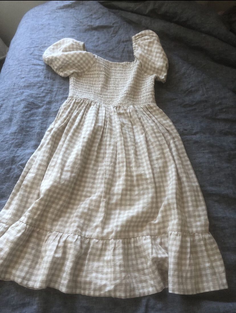 Switch Girls Gingham Midi Dress