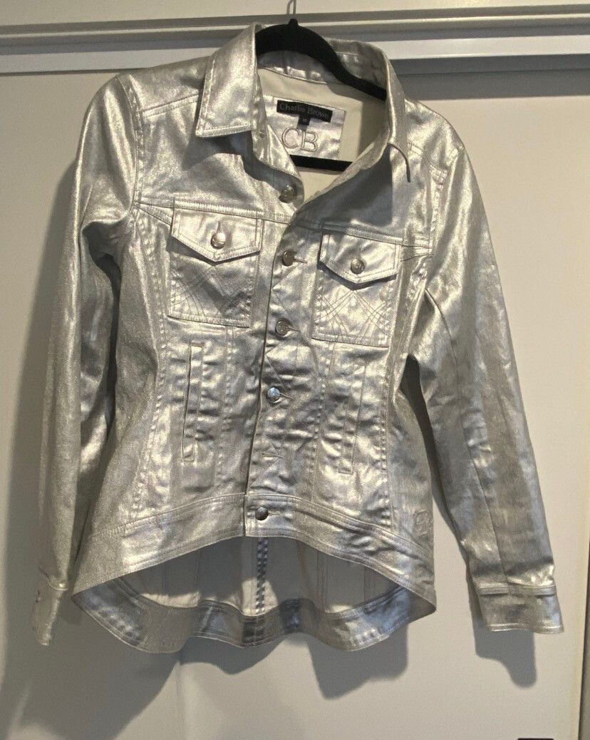 Charlie Brown Silver Jacket Size 10