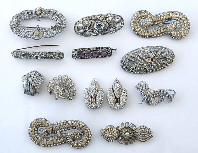 Art Deco Paste Jewellery