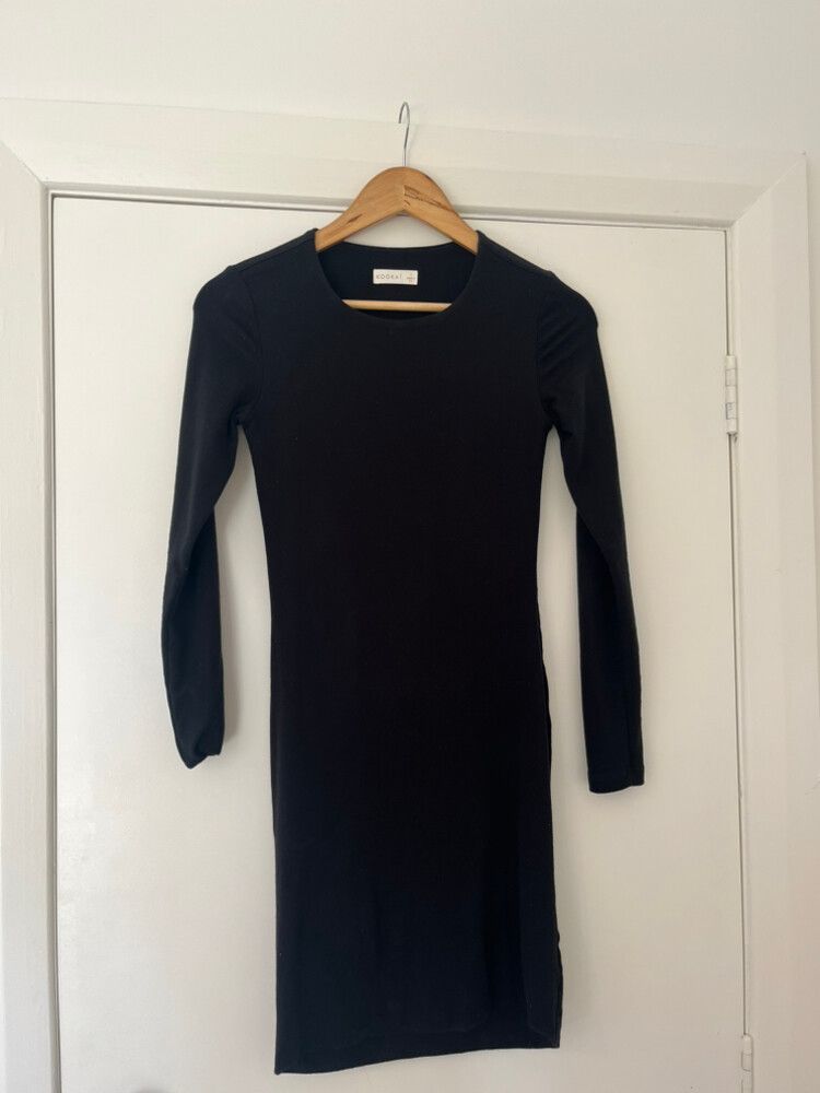 Kookai - Kookai Black Long Sleeve Dress on Designer Wardrobe
