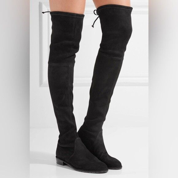 Lowland Black Suede