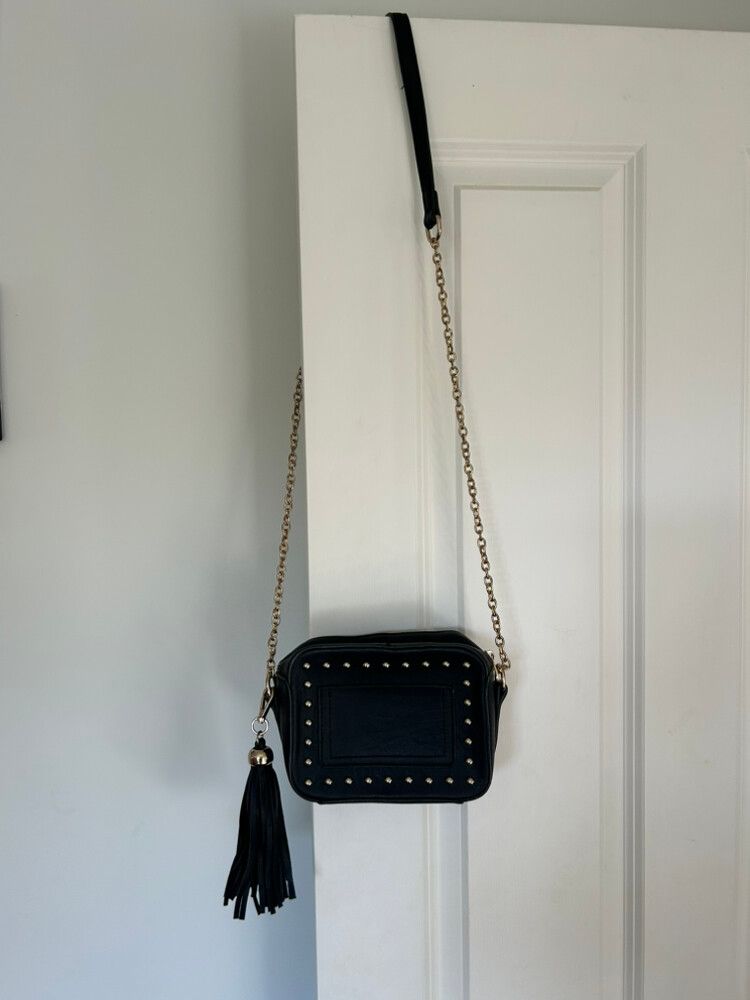 Colette Black Crossbody Bag