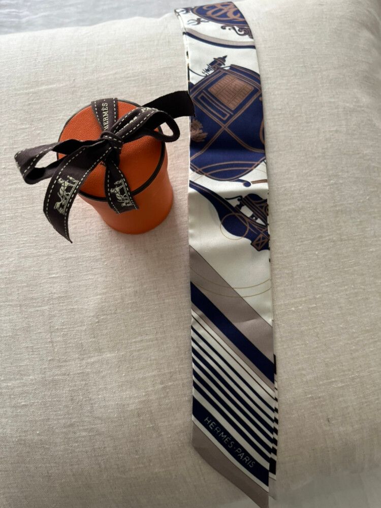 Hermes Silk Twilly scarf