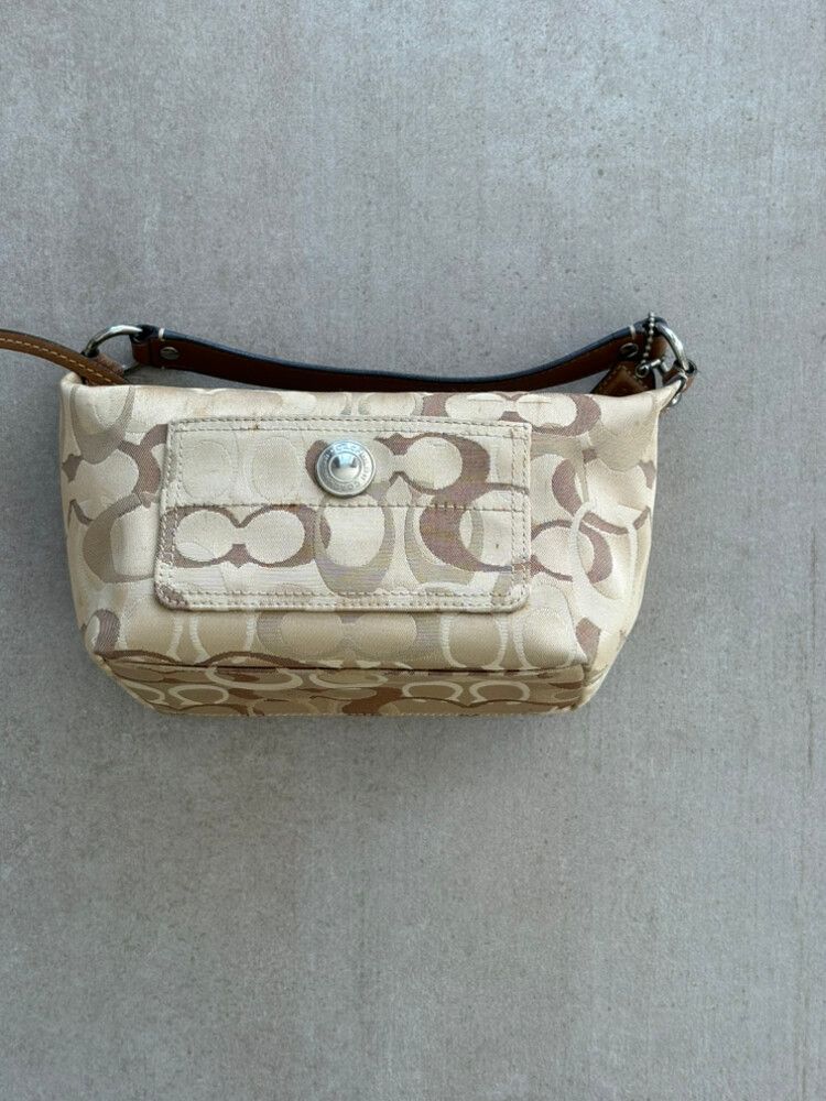 Authentic Coach Signature C Mini Purse