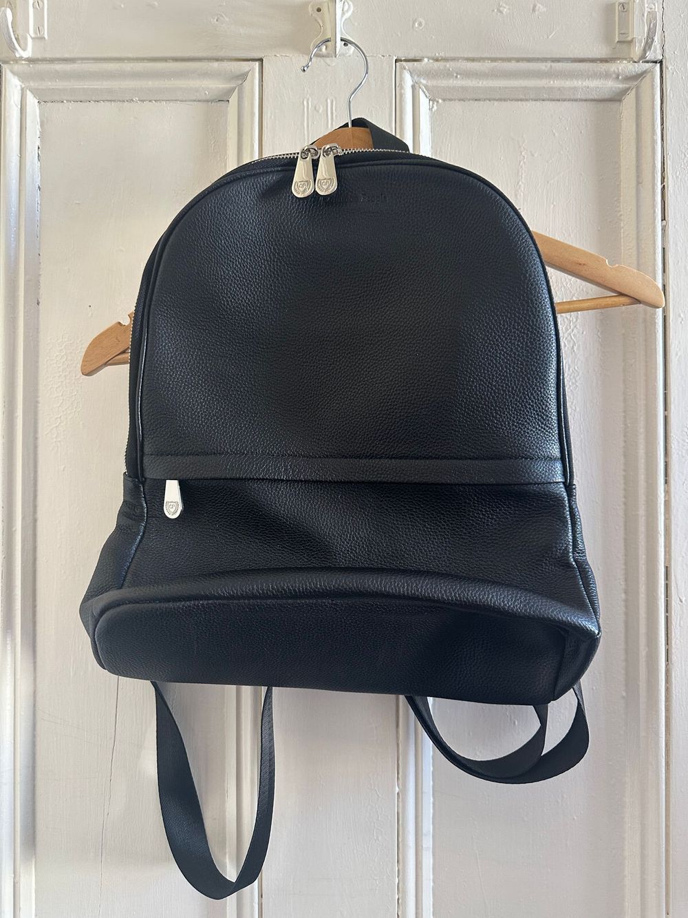 Common People Small Leather Backpack
