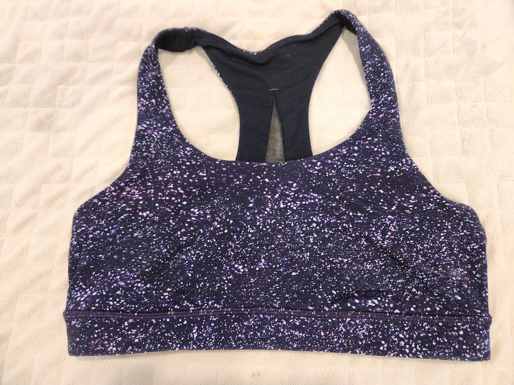 Lululemon Purple Speckled Crop Top 6
