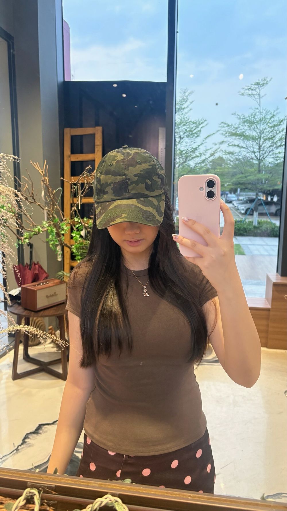 Polo Ralph Lauren Woodland Camo Baseball Cap Hat - Black Pony Logo