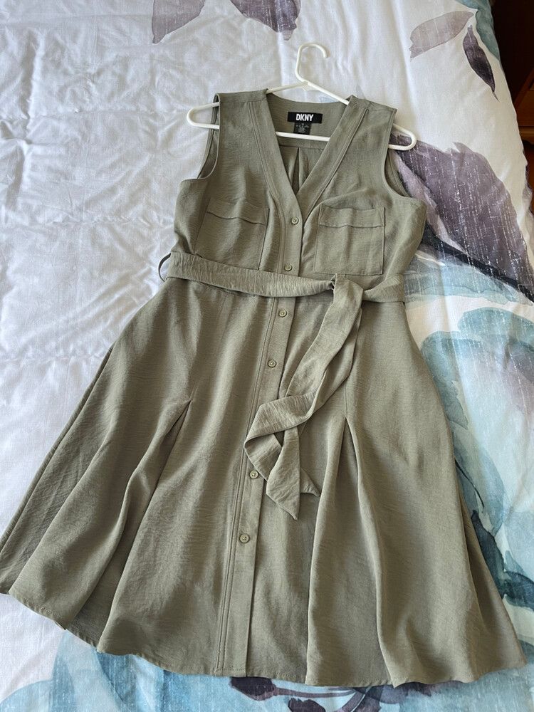DKNY Khaki Dress