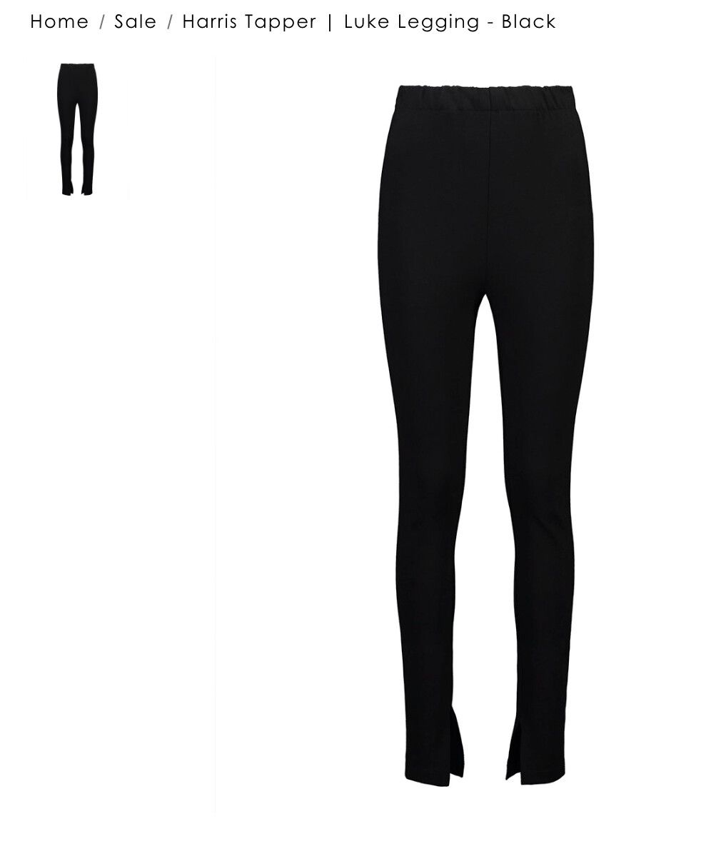 Harris Tapper Black Luke Legging
