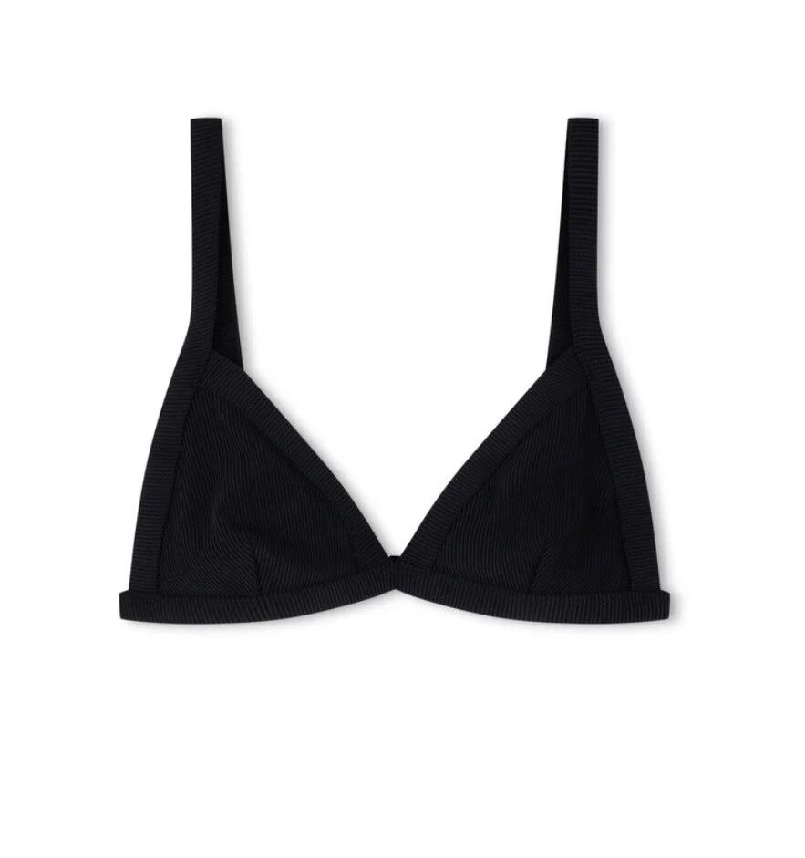 Zulu & Zephyr brand new with tags black bikini top - size 10