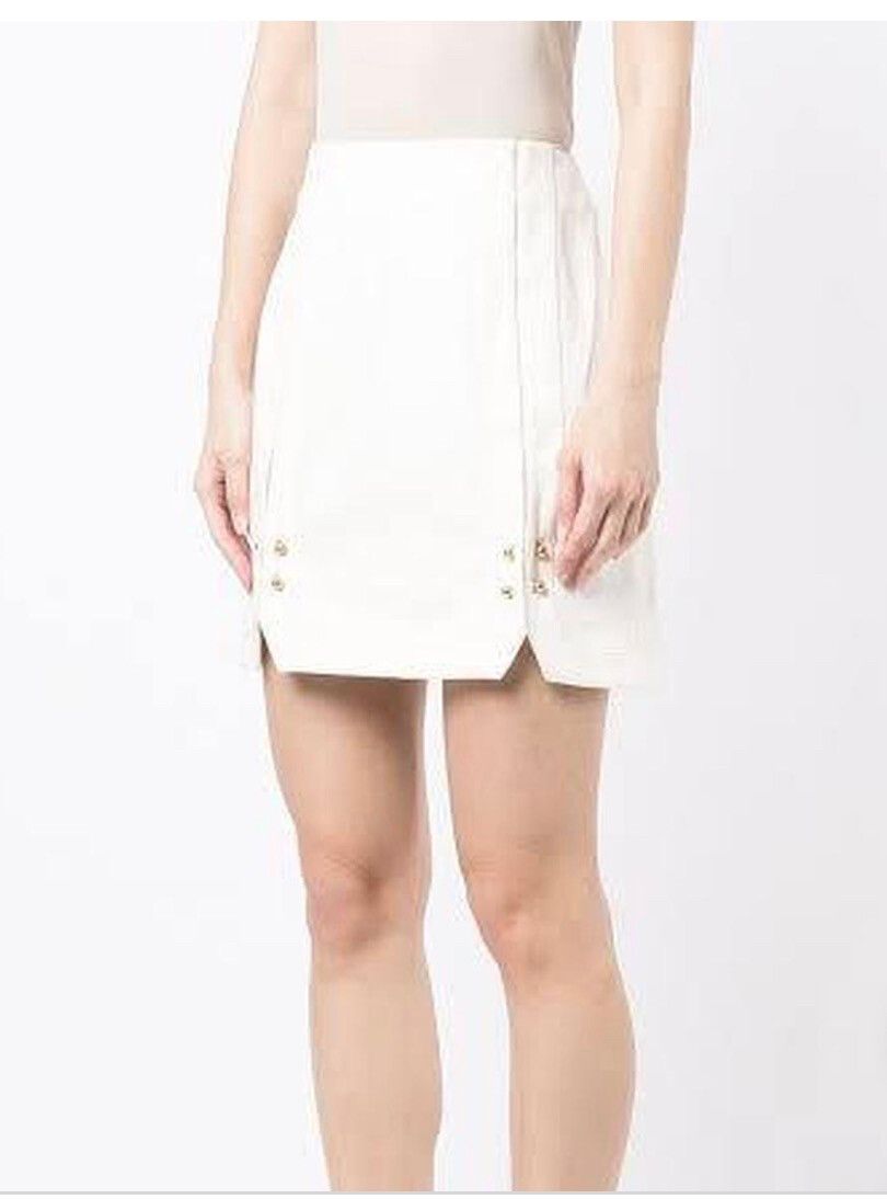 Manning Cartell white mini skirt - size 8