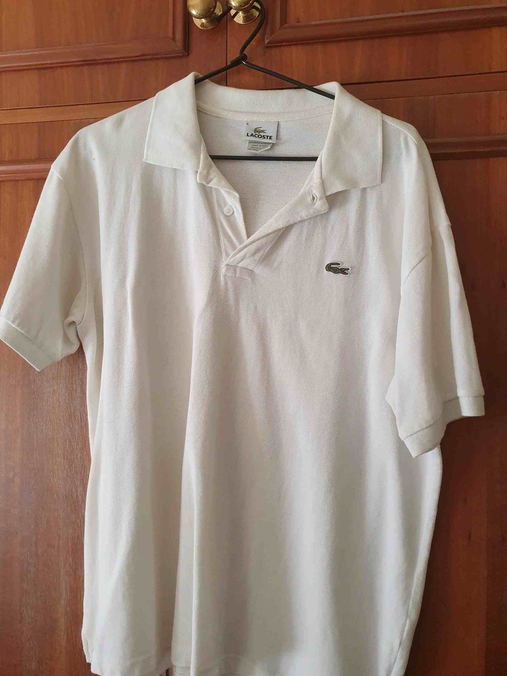 Lacoste White Polo Shirt