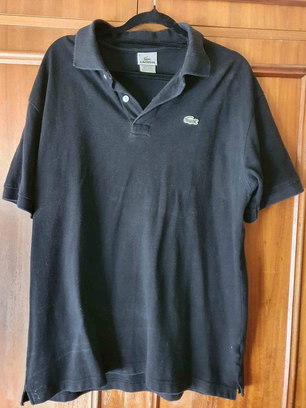 Lacoste Black Polo Shirt