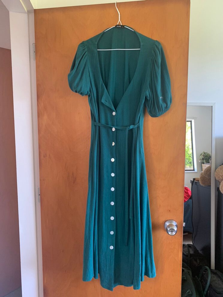 Dotti - Teal Midi Dress on Designer Wardrobe