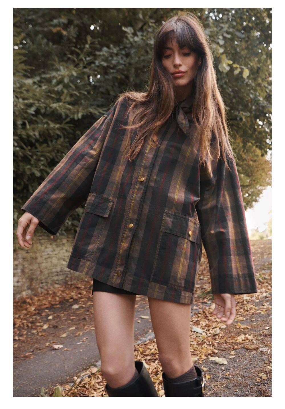 Zara Check Jacket