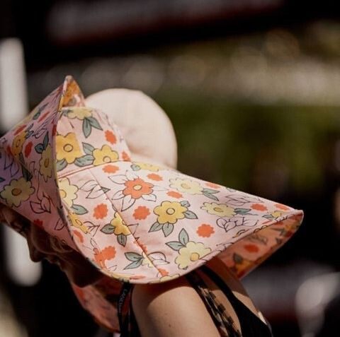 Twenty-seven Names Pink Floral Hat