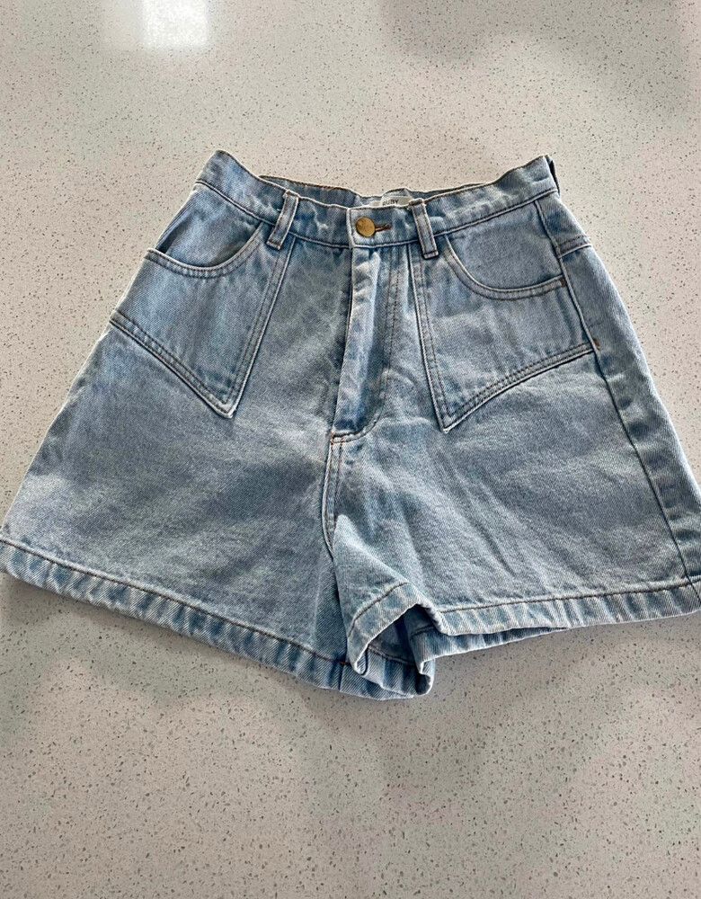 RUBY Clover Denim Shorts