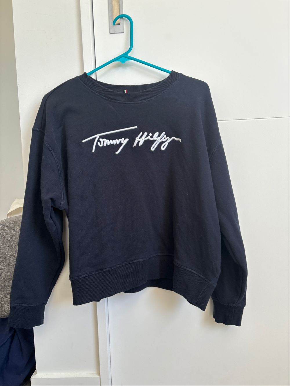 Blue Tommy Sweater