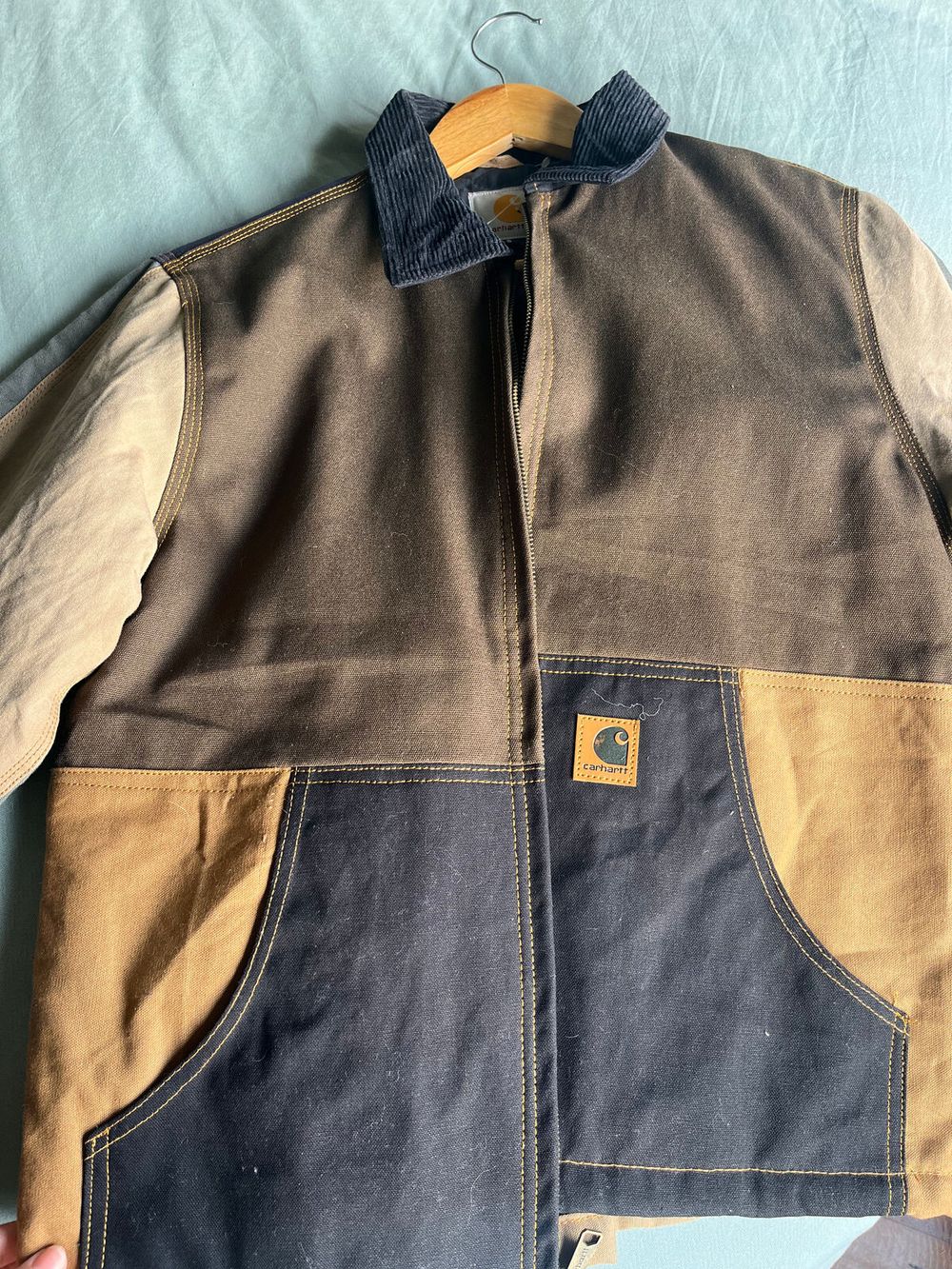 vintage reworked patchwork jacket