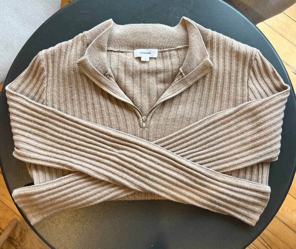 Commoners wool cashmere sweater