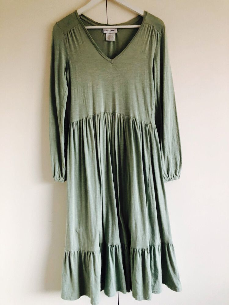 Drop Waisted Midi Dress