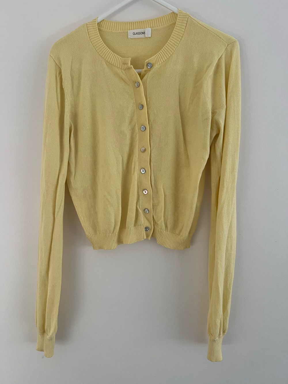 Glassons Yellow Knit Cardigan