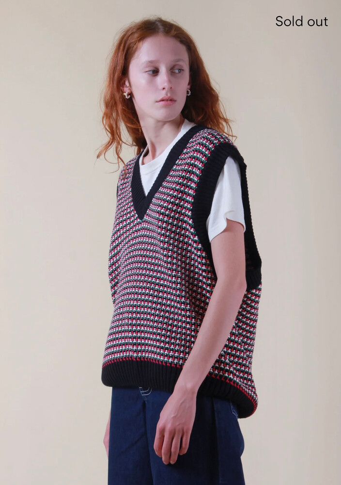 Kowtow Blanket Vest - Flora S