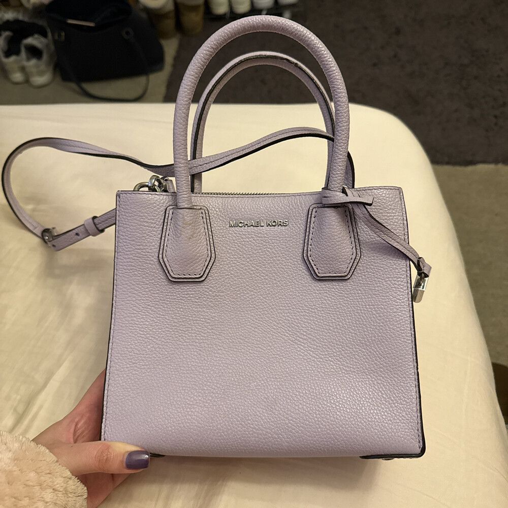 Michael Kors Purple small tote bag