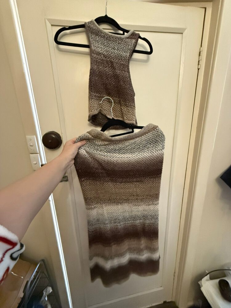 asos Collusion Brown Knit Set