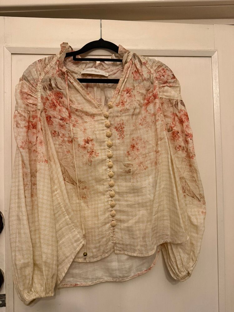 zimmermann blouse size 0p