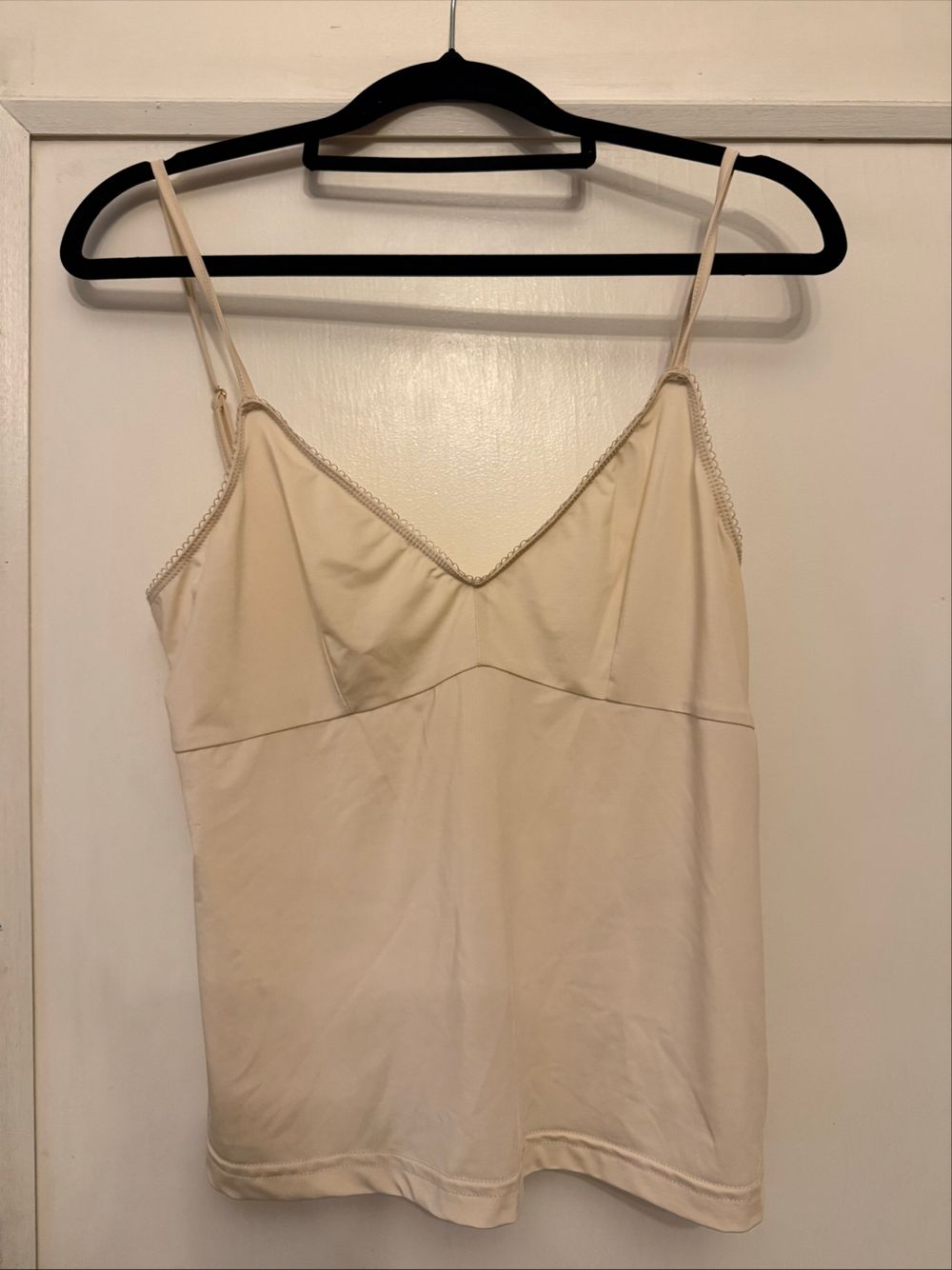 Zimmermann Beige Lace Trim Camisole