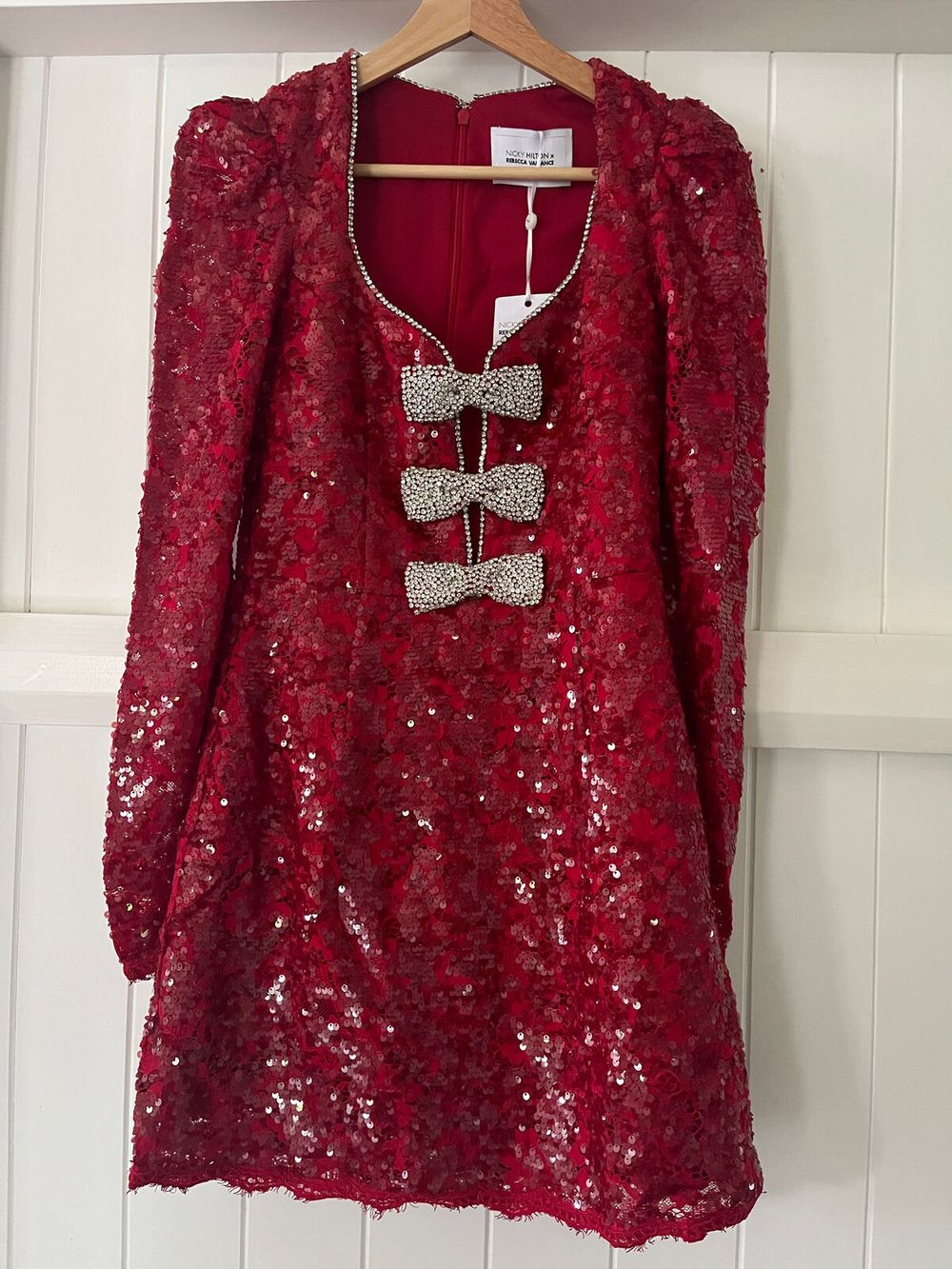 Leyla Long Sleeve Mini Dress AU6 BNWOT