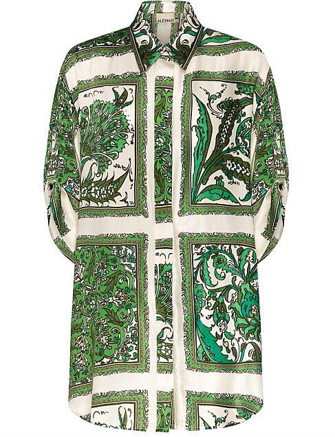 Alemais Silk Shirt Size 10