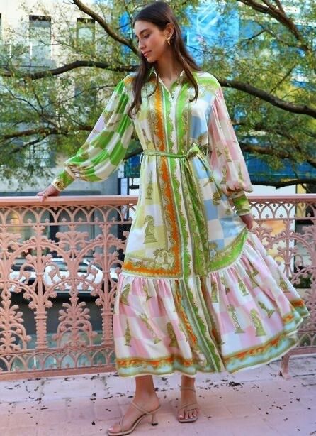 Alemais Silk Shirtdress Size 8-14 BNWT