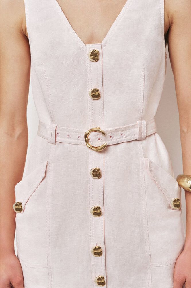 Aje Pink Mini Dress 8